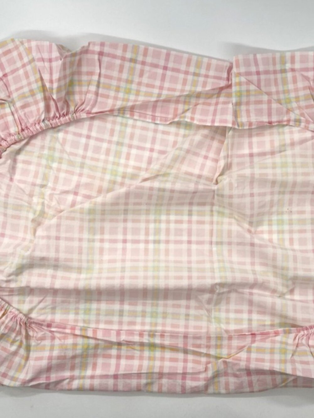 Pottery Barn Kids Pink Crib Bedding 5 Piece Set Patchwork Flowers Quilted Y2K - Picture 14 of 16